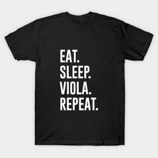 Eat Sleep Viola Repeat T-Shirt